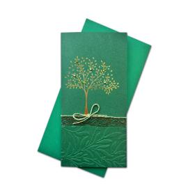 Handmade double folded card RD 1176