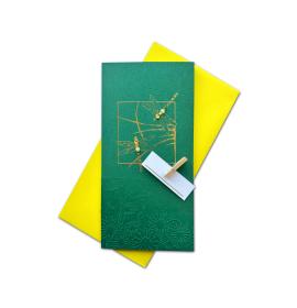 Handmade double folded card RD 1179