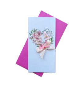 Handmade double folded card RD 1205