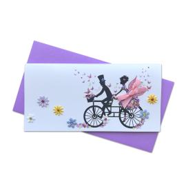 Handmade double folded card RD 1206