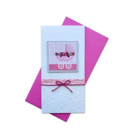 Handmade double folded card RD 1207