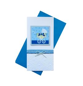 Handmade double folded card RD 1208