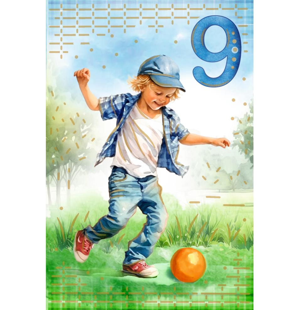 Standard double card, print inside