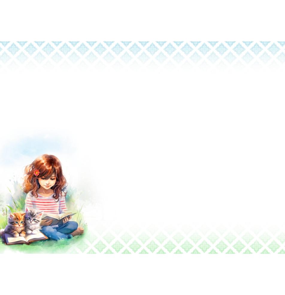 Standarta dubulta kartīte, apdruka iekšpusē