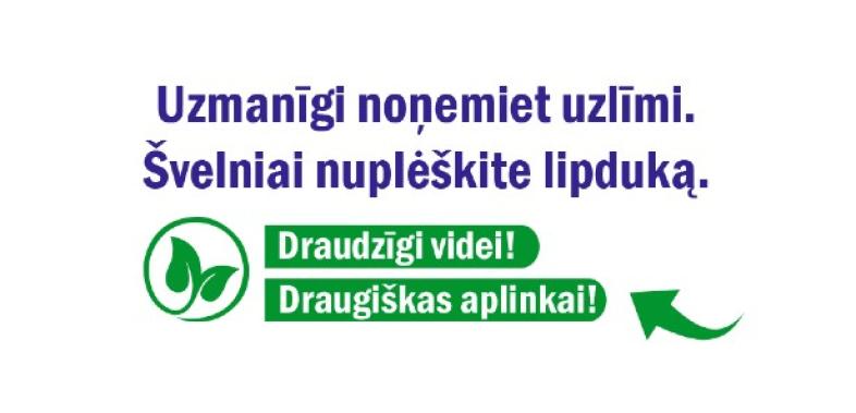 Mēs izvēlamies zaļāku ceļu, mazs solis mums – liels solis tīrākai dabai.