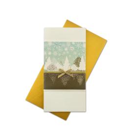 Handmade double folded card RD 1224