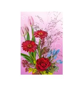 Double card, with envelope, in cooperation with Ziedot.lv 25115