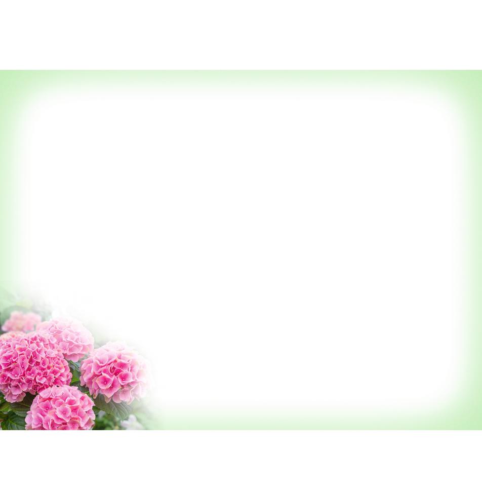 Standard double card, print inside