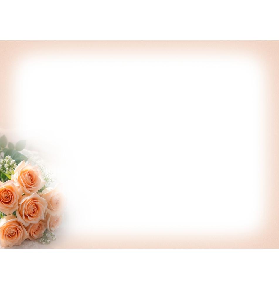 Standard double card, print inside