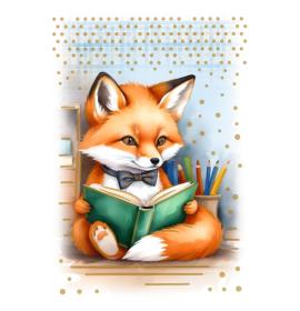 Standarta dubulta kartīte, apdruka iekšpusē 26538