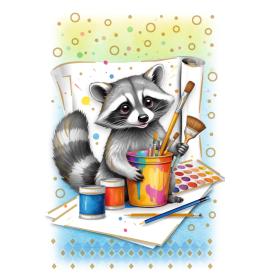 Standarta dubulta kartīte, apdruka iekšpusē 26541