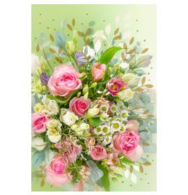 Standarta dubulta kartīte, apdruka iekšpusē 26543