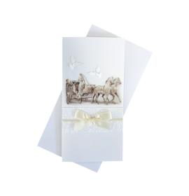 Handmade double folded card RD 1107