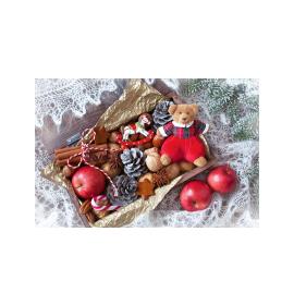 Double card, with envelope, in cooperation with Service dog association Teodors 23386