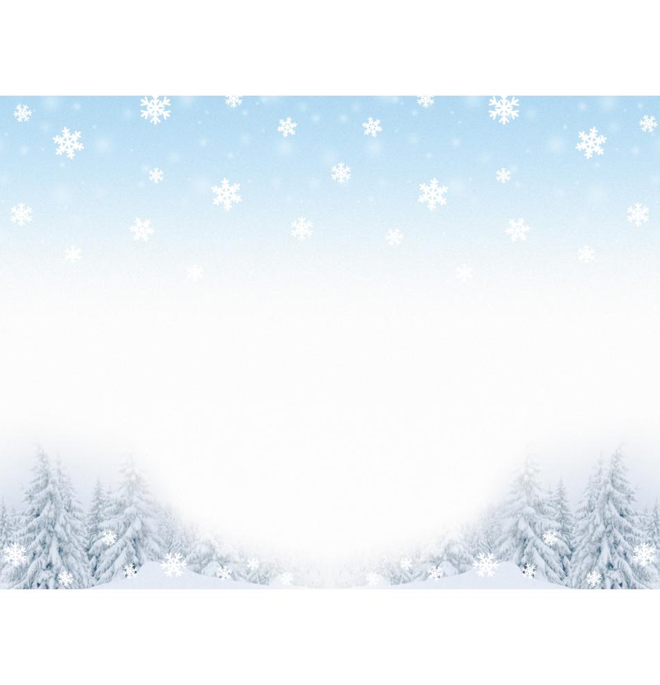 Standard double card, print inside