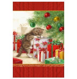 Standarta dubulta kartīte, apdruka iekšpusē 23423