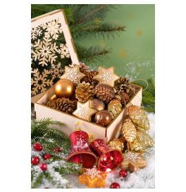 Standarta dubulta kartīte, apdruka iekšpusē 23441