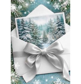 Double card, with envelope, in cooperation with Dr.Klauns 27463-0