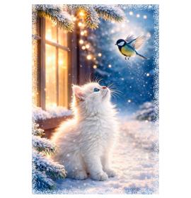 Double card, with envelope, in cooperation with Ziedot.lv 27484-0