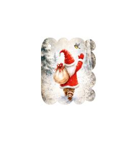 Gift card, small, double (figural) 27669