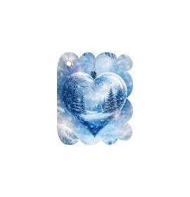 Gift card, small, double (figural) 27671