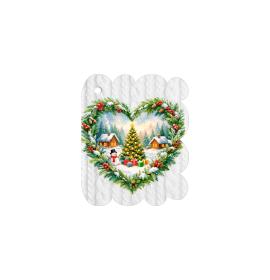 Gift card, small, double (figural) 27672