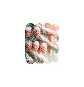Gift card, small, double (figural) 27676