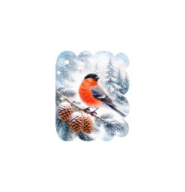 Gift card, small, double (figural) 27677