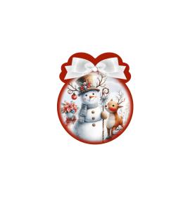 Gift card, small, double (figural) 27682
