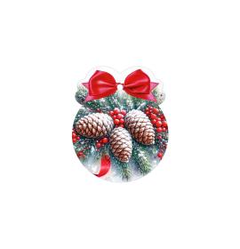Gift card, small, double (figural) 27684