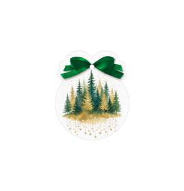 Gift card, small, double (figural) 27686