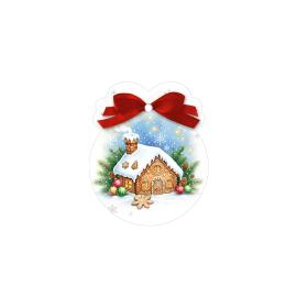Gift card, small, double (figural) 27688