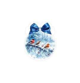 Gift card, small, double (figural) 27691