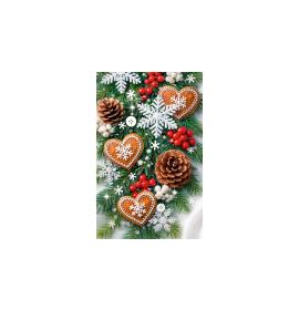 Gift card, small, double (figural) 27698