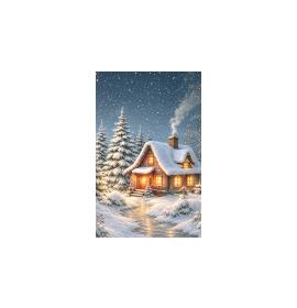 Gift card, small, double (figural) 27700