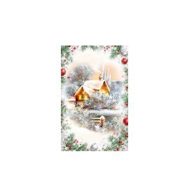 Gift card, small, double (figural) 27706