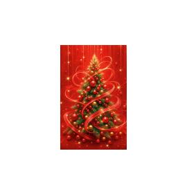 Gift card, small, double (figural) 27713