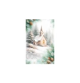 Gift card, small, double (figural) 27716
