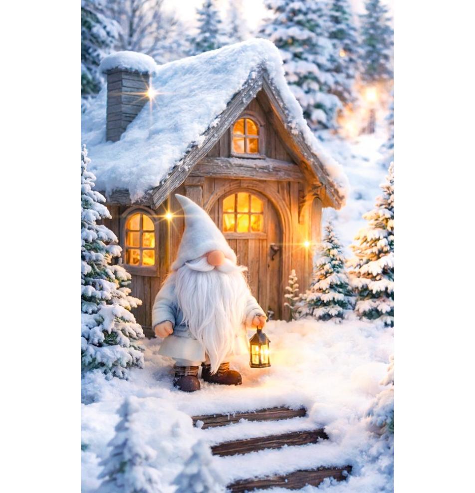 Gift card, small, double (figural)
