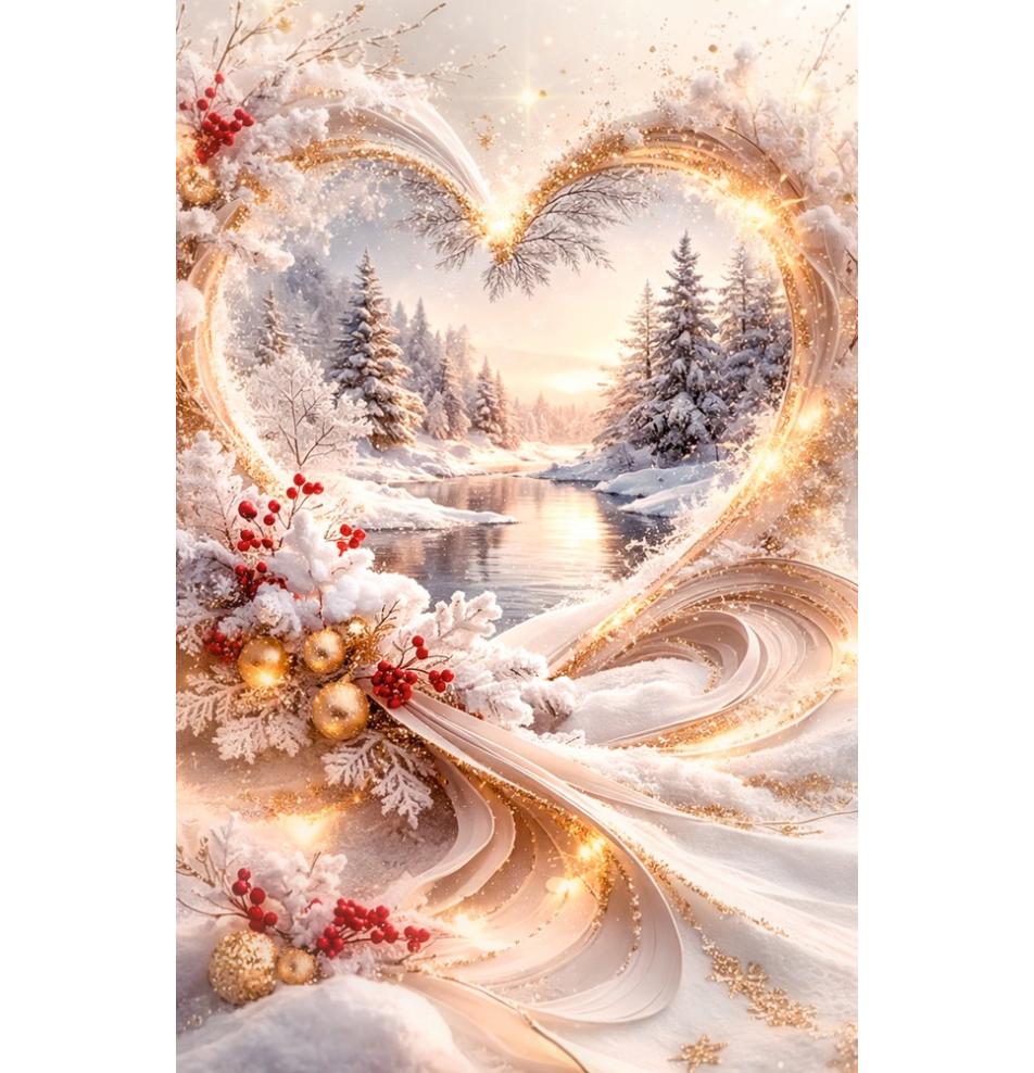 Gift card, small, double (figural)