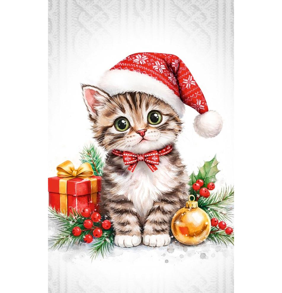 Gift card, small, double (figural)