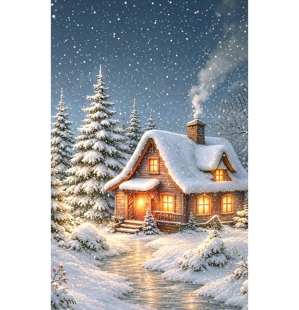Gift card, small, double (figural)