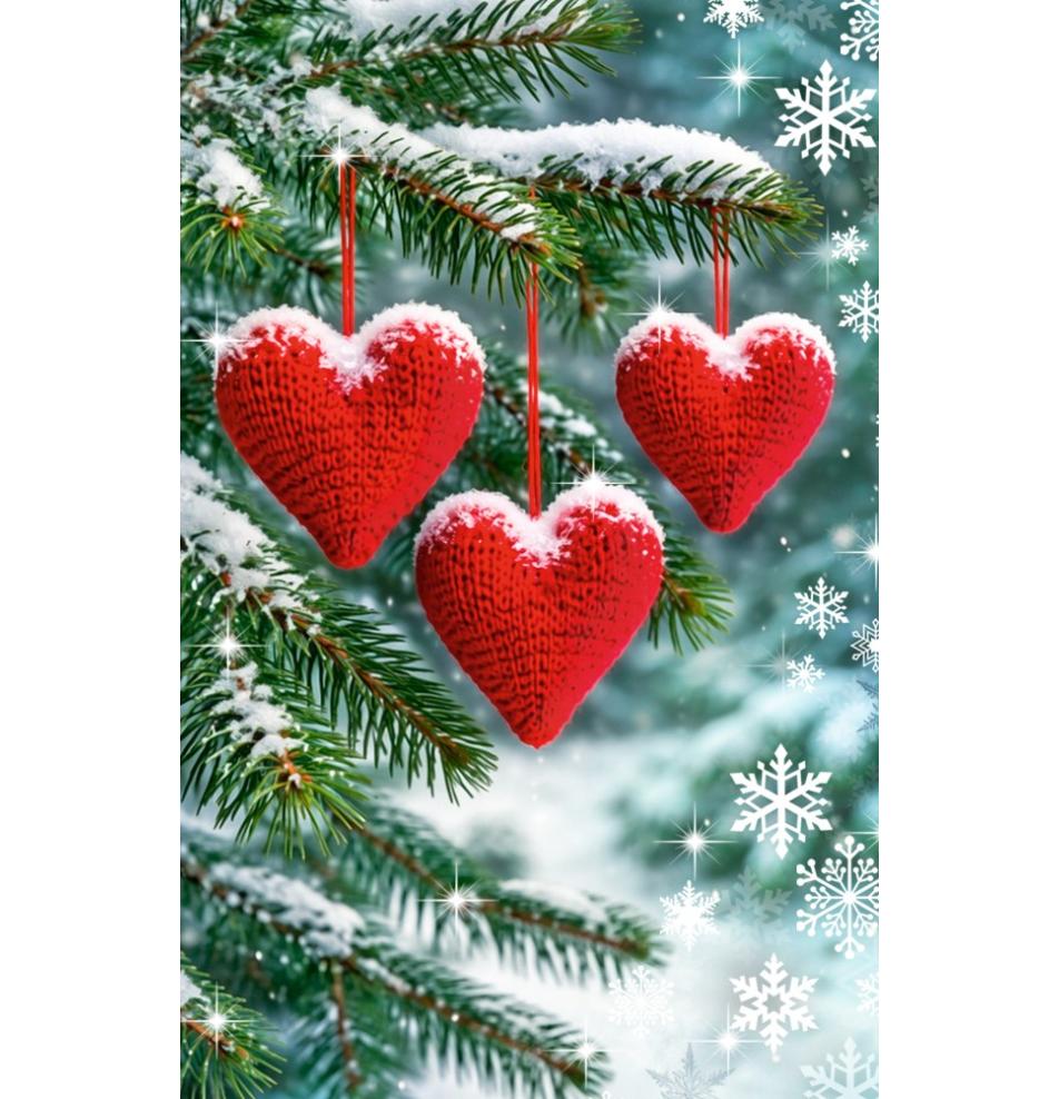 Gift card, small, double (figural)