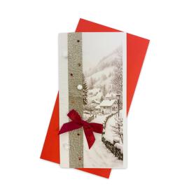 Handmade double folded card RD 1399