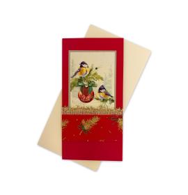 Handmade double folded card RD 1401
