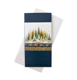 Handmade double folded card RD 1403