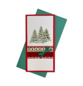 Handmade double folded card RD 1412