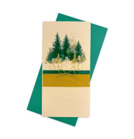 Handmade double folded card RD 1416