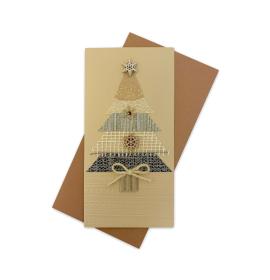 Handmade double folded card RD 1417