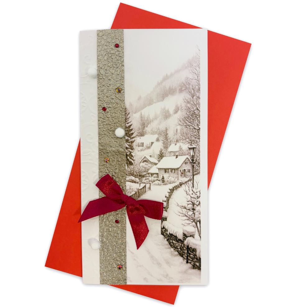 Handmade double folded card
